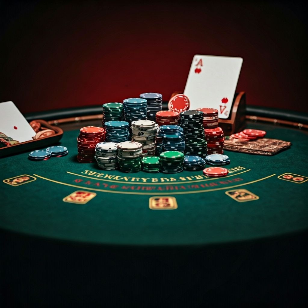 Classic casino table games including blackjack online, online roulette, poker games, and baccarat online